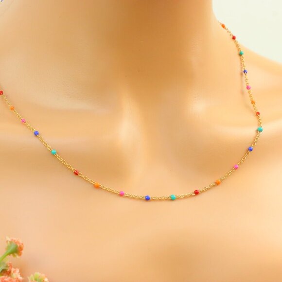 "New Beautiful Design Necklace Chain for Women/Girls, Gift, N732 - Picture 4 of 10